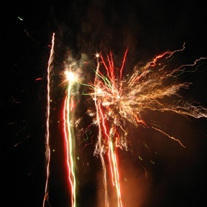 Couleurs - Le feu était composé d'un myriade de couleurs.