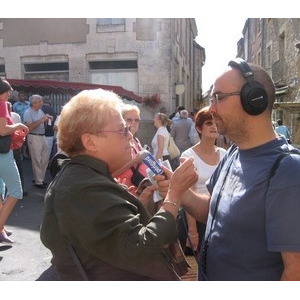 Bugeaud, le soldat laboureur - Paulette Boukhalo attendait David Dérhille près de la fontaine Bugeaud, au milieu de la foule du marché.