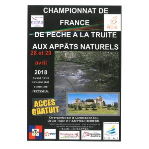 Championnat de France de pêche Excideuil 2018
