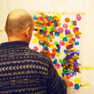Peinture avec les adultes