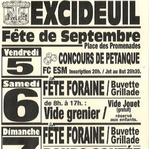 Affiche Fête de Septembre