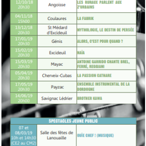 2018-2019 Juste pour vous