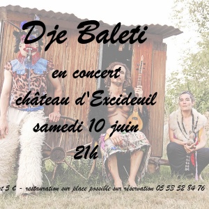 Dje Baleti en concert au château